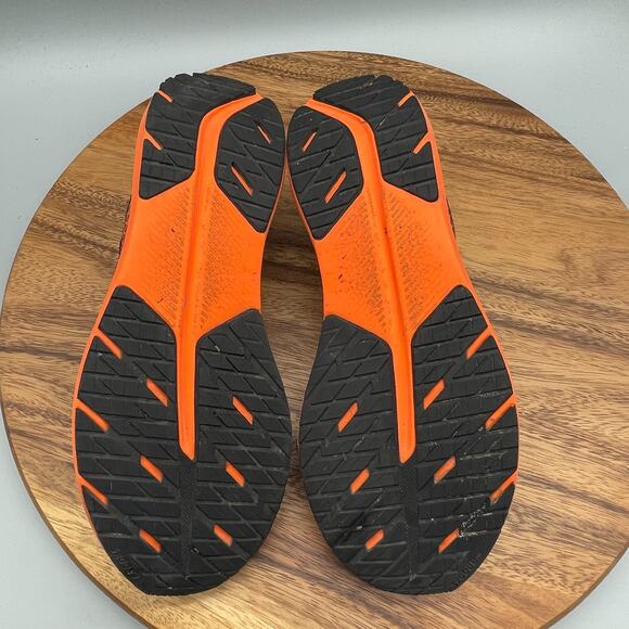 Brooks Hyperion Tempo Shoes Mens 9.5 Black Orange Running Racing Comfort Walking - Picture 7 of 8